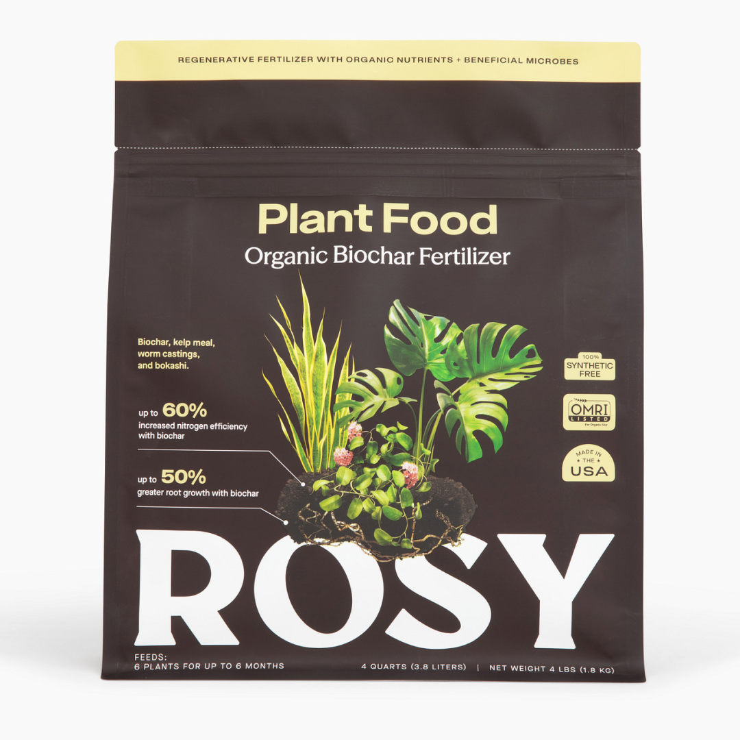 which is better plant food or fertilizer Rosy Soil Houseplant Potting Soil