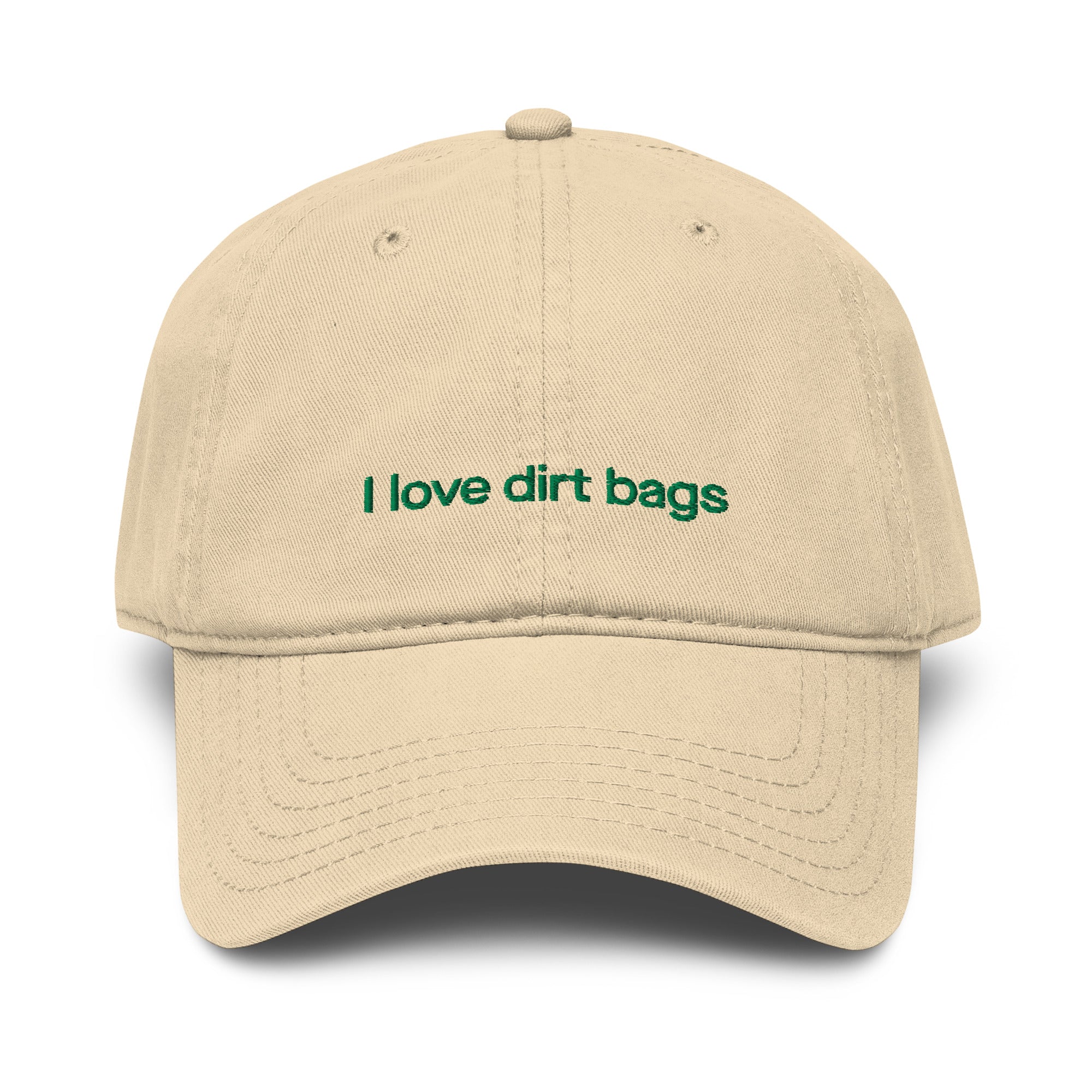 I Love Dirt Bags Hat