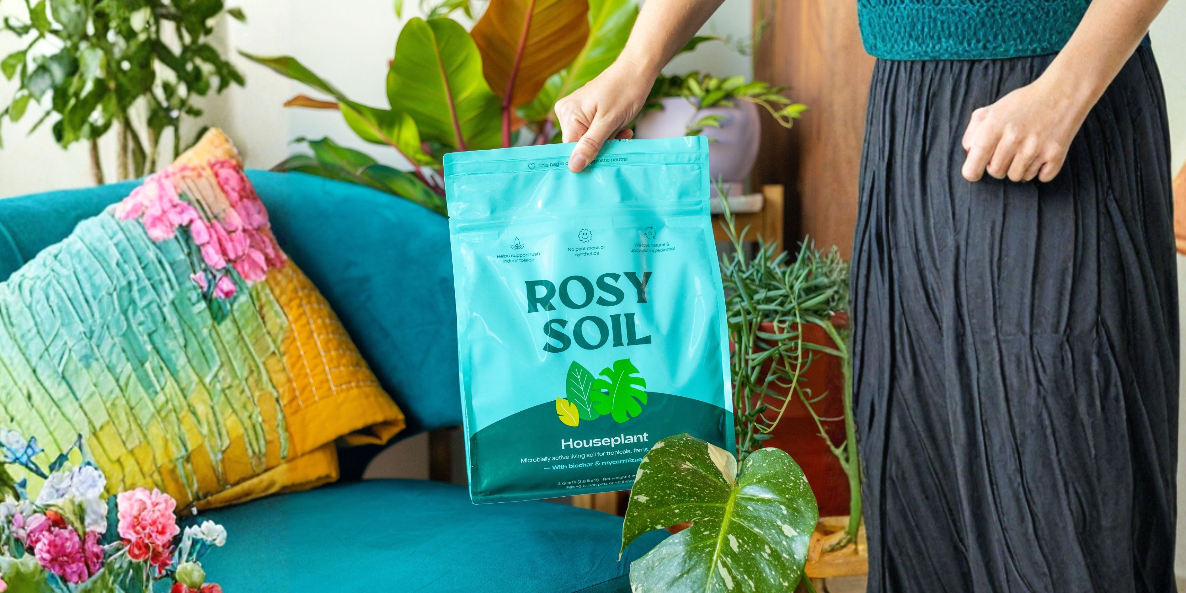 peace lily soil