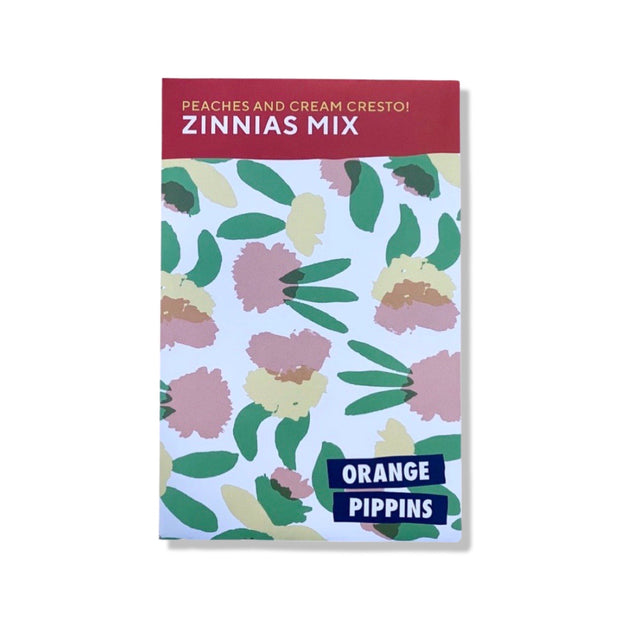 Peaches and Cream Cresto! Zinnias Mix