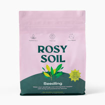 Rosy Soil packaging on a white background