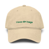 I Love Dirt Bags Hat